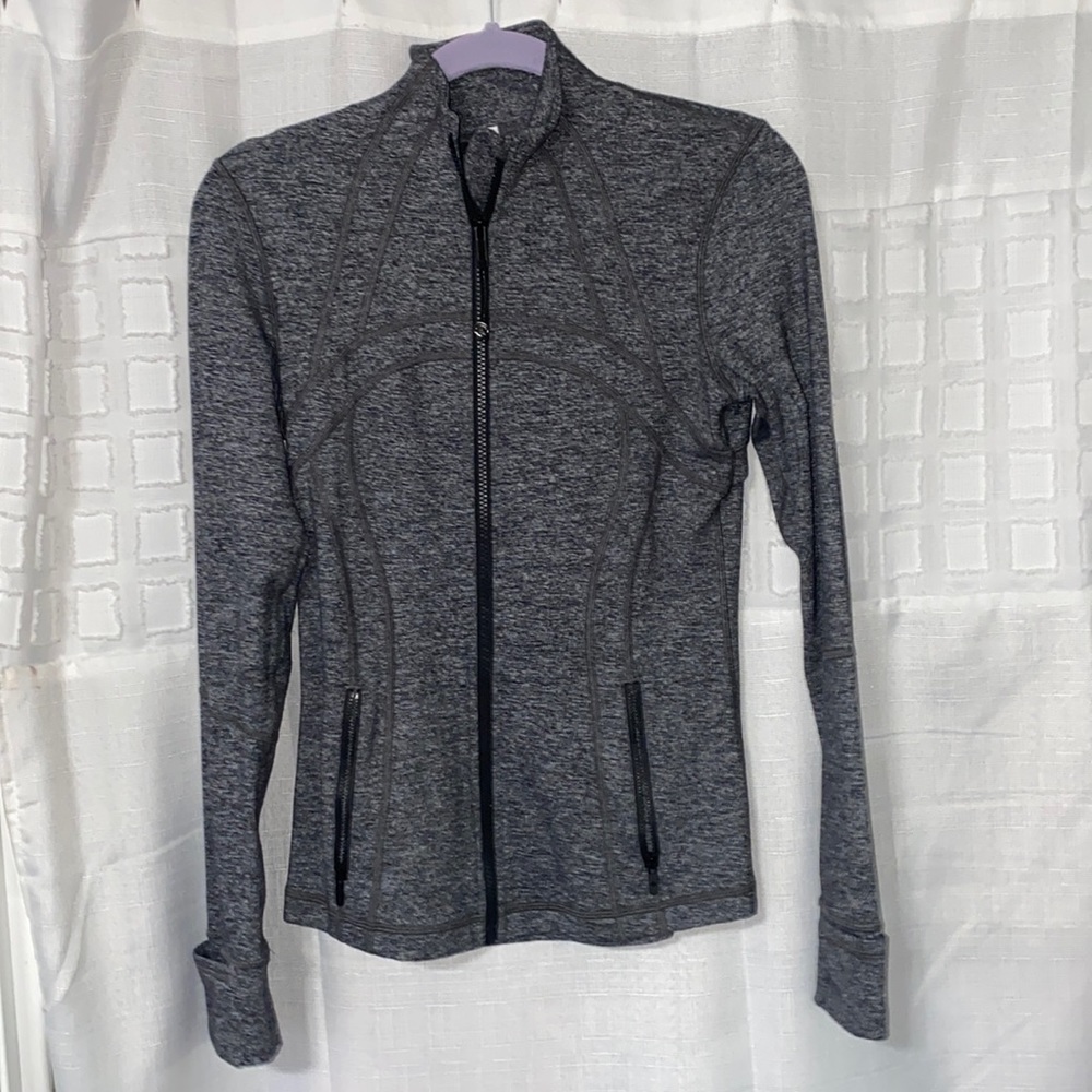 Lululemon heathered black Define Jacket *Luon